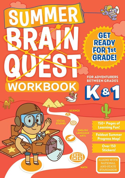 Produktbild: Summer Brain Quest: Between Grades K & 1