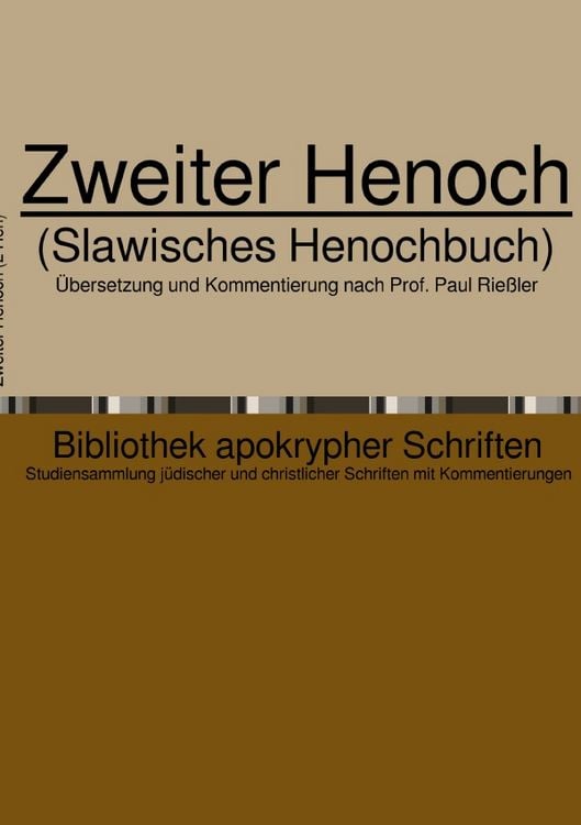 Produktbild: Bibliothek apokrypher Schriften / Zweiter Henoch