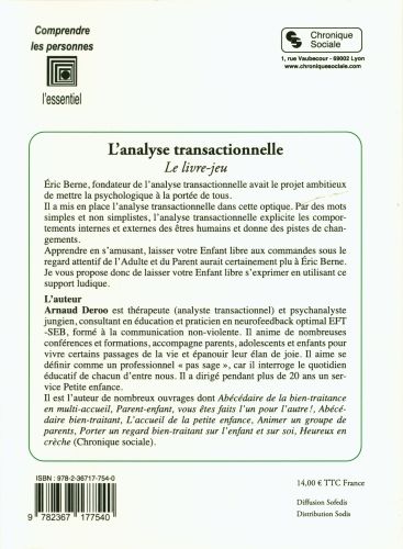 Produktbild: L'analyse transactionnelle : le livre-jeu