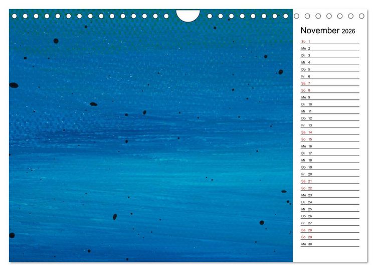 Produktbild: Mein bunter DIY-Bastelkalender (Wandkalender 2026 DIN A4 quer), CALVENDO Monatskalender