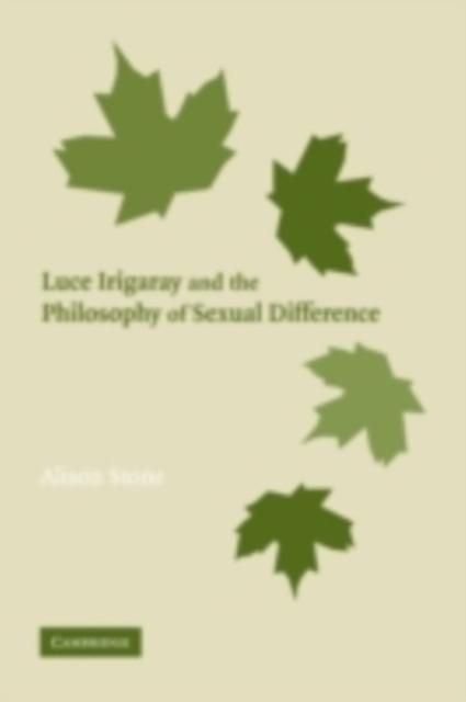 Produktbild: Luce Irigaray and the Philosophy of Sexual Difference