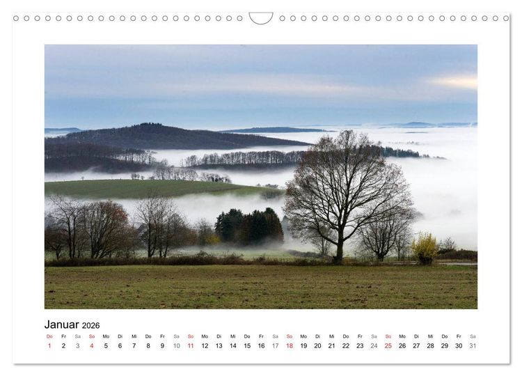 Produktbild: Impressionen aus Ostwestfalen-Lippe (Wandkalender 2026 DIN A3 quer), CALVENDO Monatskalender
