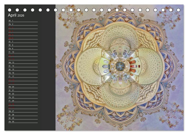 Produktbild: Orientalische Architektur - Verzaubernd (Tischkalender 2026 DIN A5 quer), CALVENDO Monatskalender