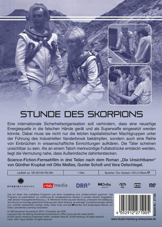 Produktbild: Stunde des Skorpions (DDR TV-Archiv)