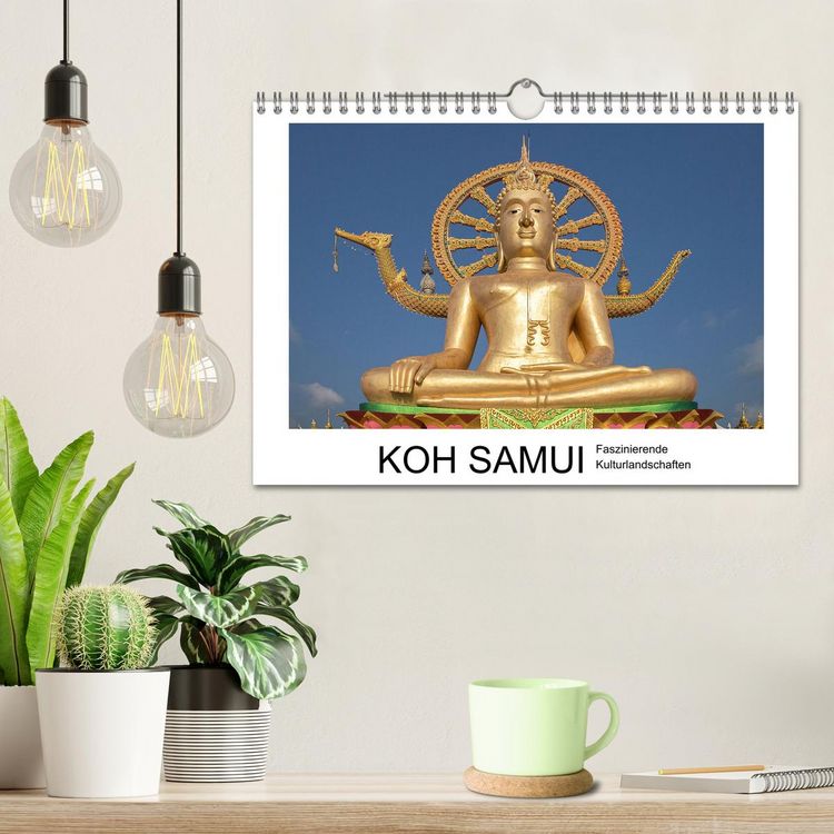 Produktbild: Koh Samui - Faszinierende Kulturlandschaften (Wandkalender 2026 DIN A4 quer), CALVENDO Monatskalender