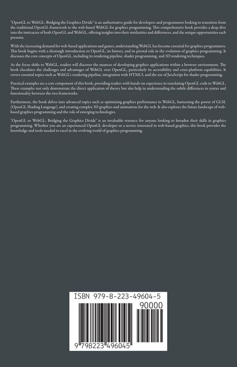 Produktbild: OpenGL to WebGL
