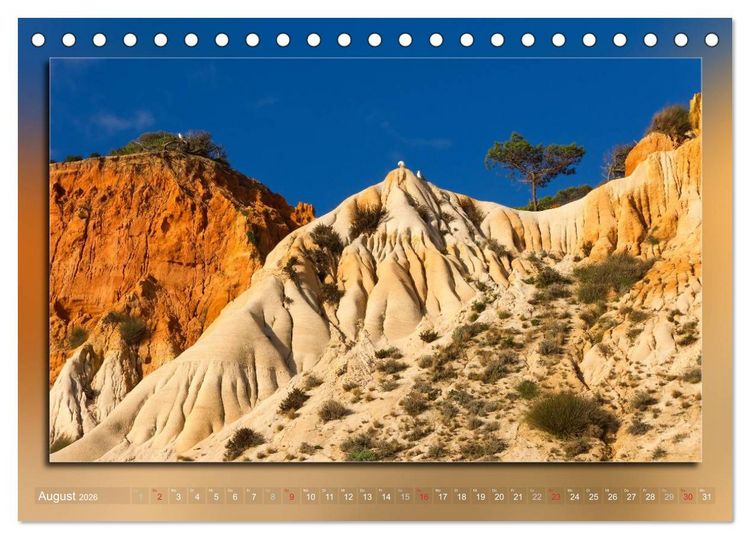 Produktbild: Algarve (Tischkalender 2026 DIN A5 quer), CALVENDO Monatskalender