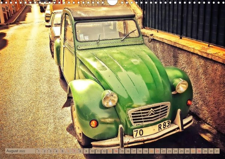 Produktbild: Die Legende - die Ente, Citro&euml;n 2CV (Wandkalender 2022 DIN A3 quer)