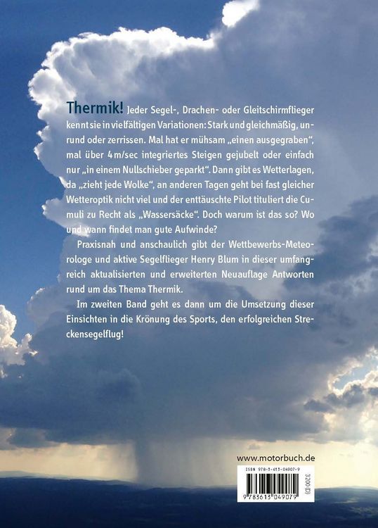 Produktbild: Meteorologie f&uuml;r Segelflieger Band 1