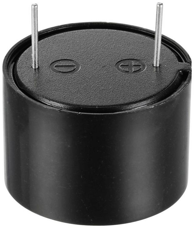 Produktbild: TRU COMPONENTS TC-10089008 Piezo-Signalgeber Ger&auml;usch-Entwicklung: 85 dB Spannung: 12 V/DC Dauerton 1 St.