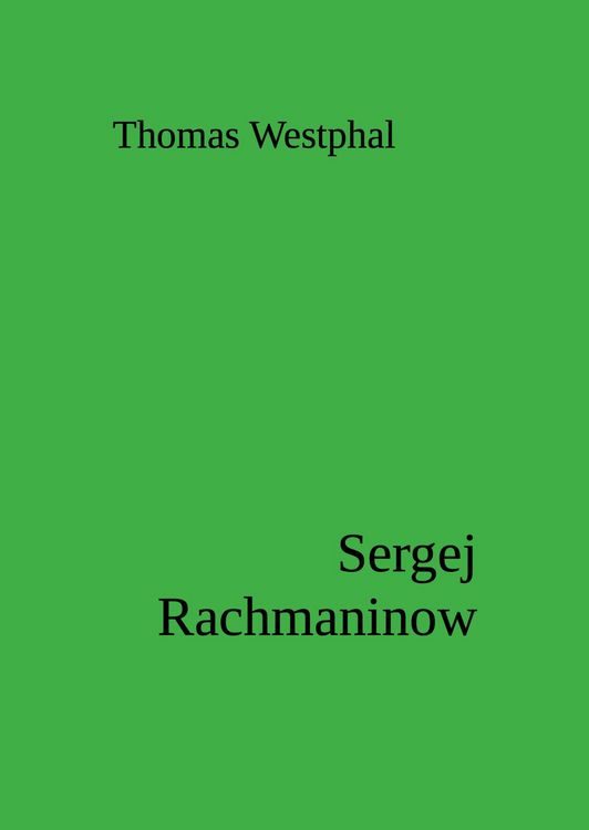 Produktbild: Sergej Rachmaninow