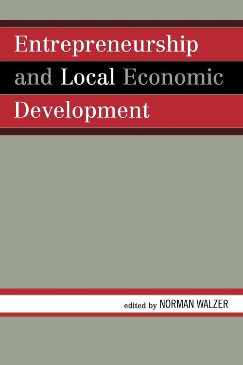 Produktbild: Entrepreneurship and Local Economic Development