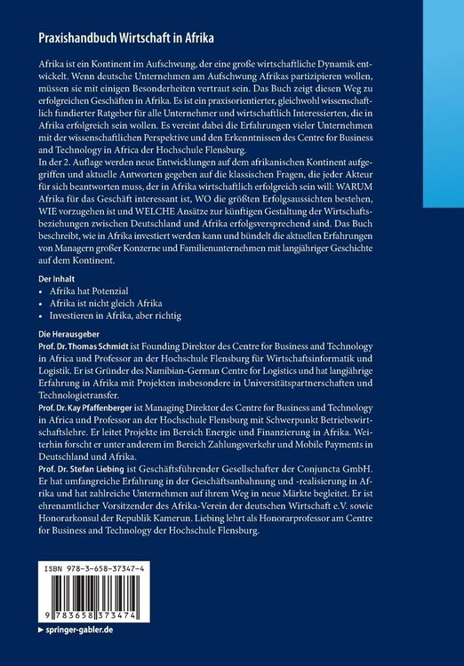 Produktbild: Praxishandbuch Wirtschaft in Afrika