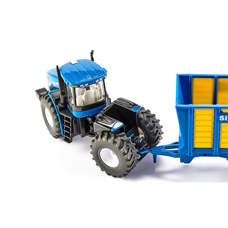 Produktbild: Siku 1947 Traktor mit Silagewagen