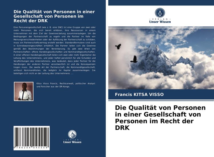 Produktbild: Die Qualit&auml;t von Personen in einer Gesellschaft von Personen im Recht der DRK