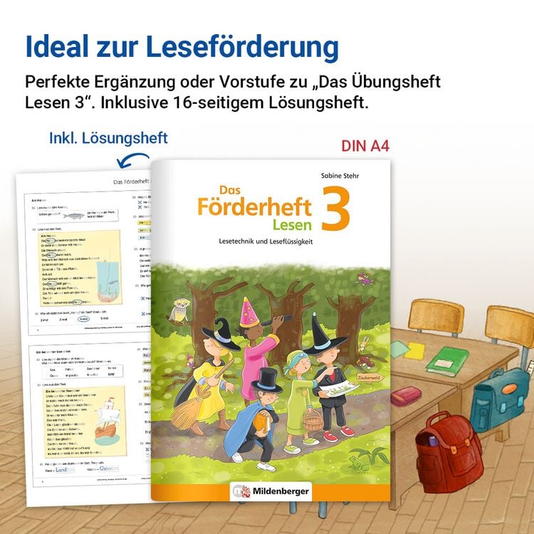 Produktbild: Das F&ouml;rderheft Lesen 3