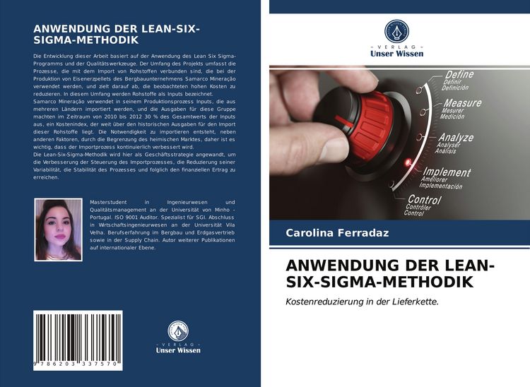 Produktbild: Anwendung der Lean-Six-Sigma-Methodik