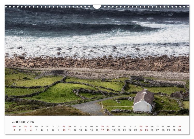 Produktbild: Naturschauspiel Irland (Wandkalender 2026 DIN A3 quer), CALVENDO Monatskalender