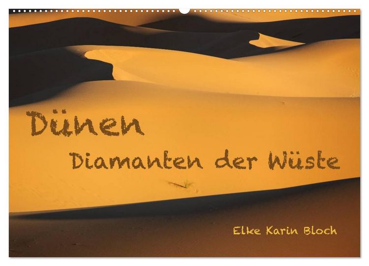 Produktbild: D&uuml;nen. Diamanten der W&uuml;ste (Wandkalender 2026 DIN A2 quer), CALVENDO Monatskalender