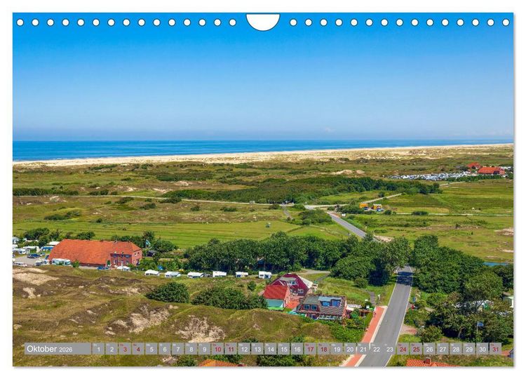 Produktbild: NORDERNEY - Meine Liebe zur Nordseeinsel (Wandkalender 2026 DIN A4 quer), CALVENDO Monatskalender