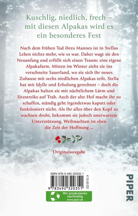 Produktbild: Weihnachtszauber mit Alpakas