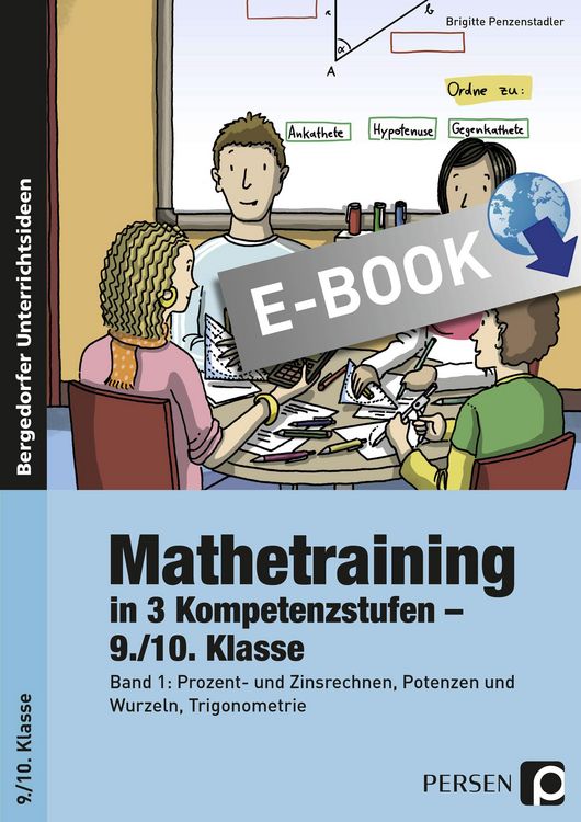 Produktbild: Mathetraining in 3 Kompetenzstufen - 9./10. Klasse
