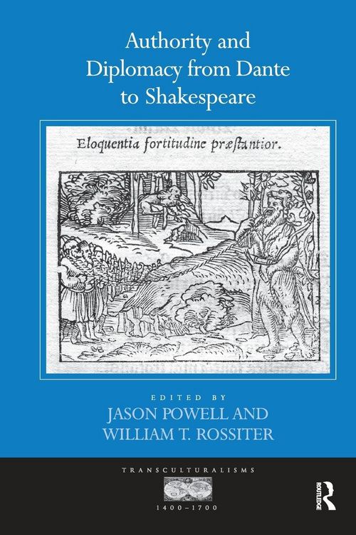 Produktbild: Authority and Diplomacy from Dante to Shakespeare