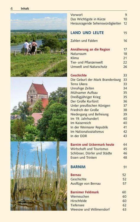 Produktbild: TRESCHER Reisef&uuml;hrer Barnim und Uckermark
