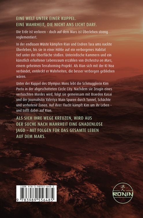 Produktbild: Orchestra on Mars. Eine Welt, in der die Wahrheit begraben wurde.