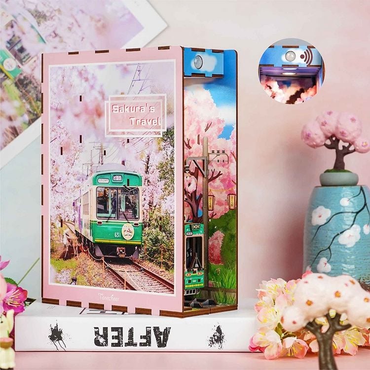 Produktbild: Book Nook DIY B&uuml;cherecke Sakura's Travel