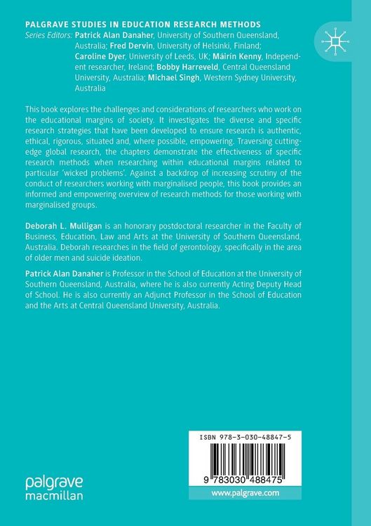 Produktbild: Researching Within the Educational Margins