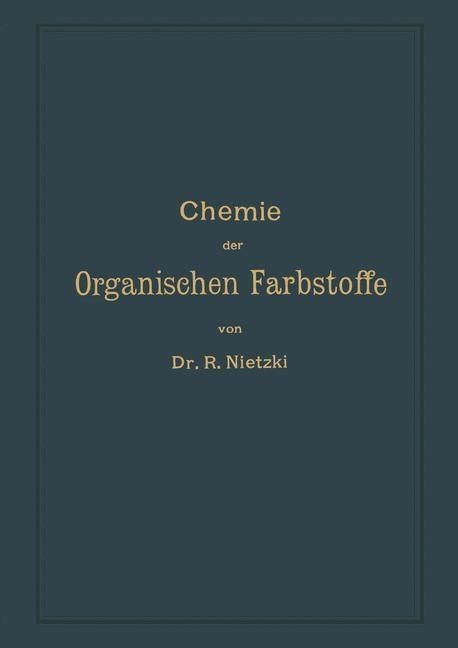 Produktbild: Chemie der organischen Farbstoffe