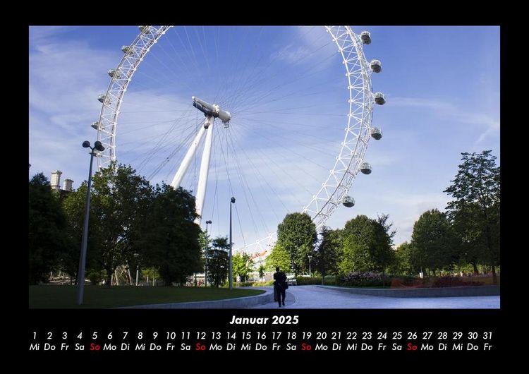 Produktbild: London - Impressionen 2025 Fotokalender DIN A3