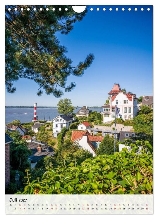 Produktbild: Hamburg - Hanseatische Eleganz (Wandkalender 2027 DIN A4 hoch), CALVENDO Monatskalender