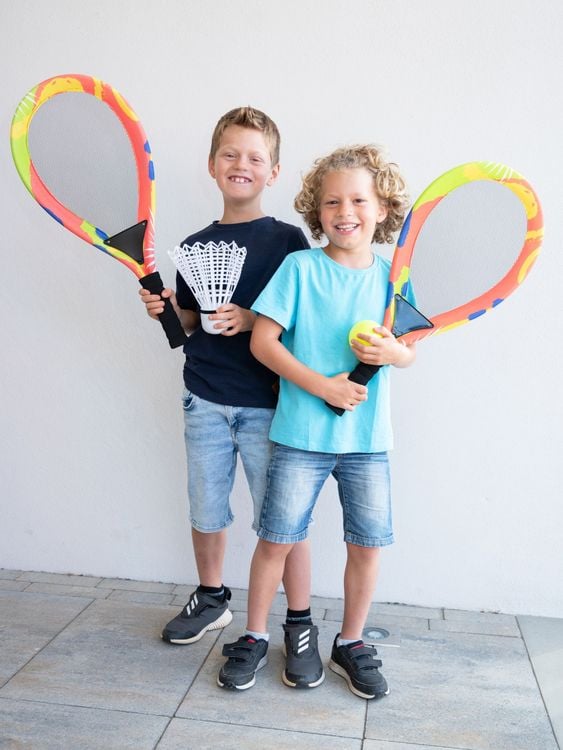 Produktbild: Outdoor active Jumbo-Schläger Set mit Bälle, Länge 67 cm