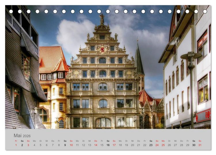 Produktbild: Braunschweig (Tischkalender 2026 DIN A5 quer), CALVENDO Monatskalender
