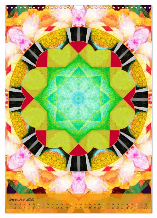 Produktbild: Mandala Energien (Wandkalender 2026 DIN A3 hoch), CALVENDO Monatskalender