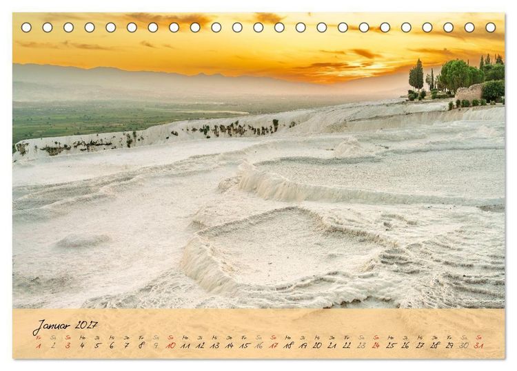 Produktbild: Faszination T&uuml;rkei. Traumhafte Landschaften und antike Sch&auml;tze. Reisekalender (Tischkalender 2027 DIN A5 quer), CALVENDO Monatskalender