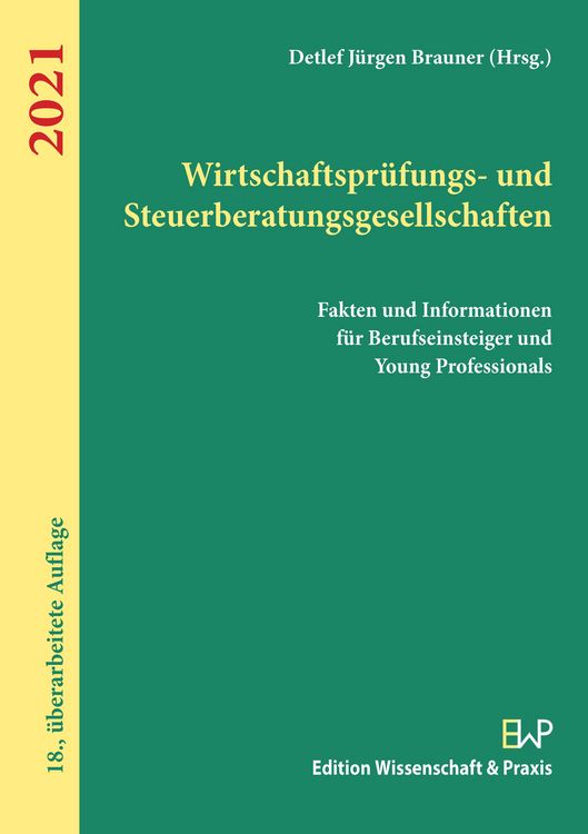 Produktbild: Wirtschaftspr&uuml;fungs- und Steuerberatungsgesellschaften 2021.
