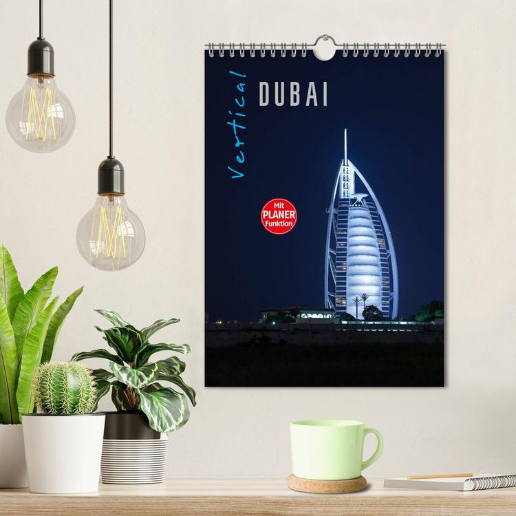 Produktbild: Vertical Dubai 2026 (Wandkalender 2026 DIN A4 hoch), CALVENDO Monatskalender