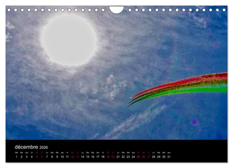 Produktbild: Les Frecce Tricolori (Calendrier mural 2026 DIN A4 vertical), CALVENDO calendrier mensuel