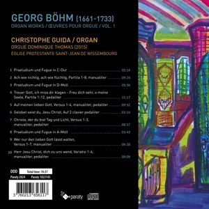 Produktbild: Georg B&ouml;hm: Organ Work,Vol. 1