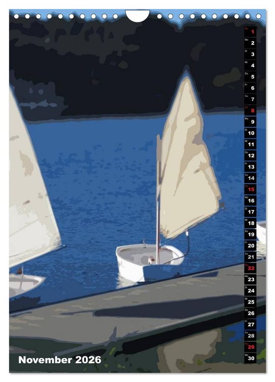 Produktbild: Der Baldeneysee in Essen (Wandkalender 2026 DIN A4 hoch), CALVENDO Monatskalender