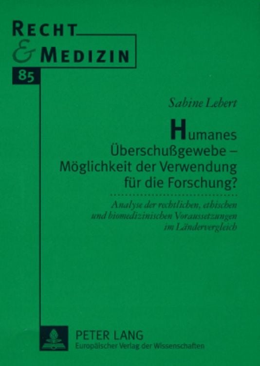 Produktbild: Humanes &Uuml;berschu&szlig;gewebe &ndash; M&ouml;glichkeit der Verwendung f&uuml;r die Forschung?