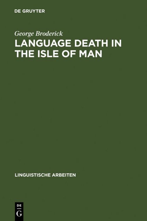 Produktbild: Language Death in the Isle of Man
