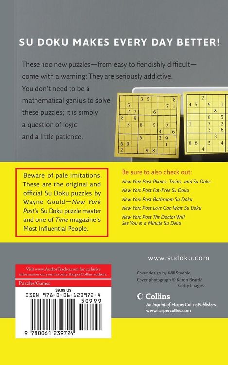 Produktbild: New York Post Cubicle Sudoku