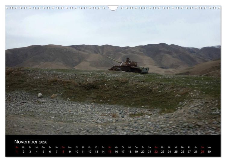 Produktbild: Afghanistan (Wandkalender 2026 DIN A3 quer), CALVENDO Monatskalender