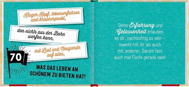 Produktbild: 70 werden ist unfassbar genial!
