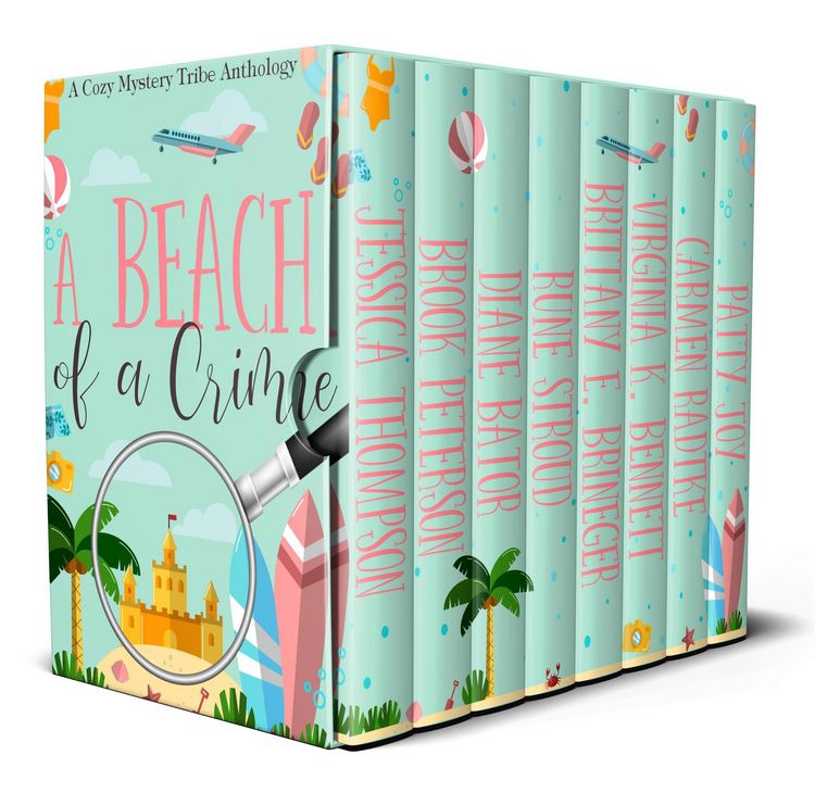Produktbild: A Beach of a Crime (A Cozy Mystery Tribe Anthology, #11)