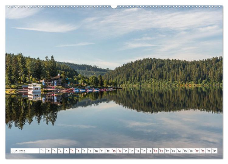 Produktbild: Schwarzwald (Wandkalender 2026 DIN A2 quer), CALVENDO Monatskalender